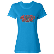 Atlanta Hoops Inspired - An Angels Dream Graphic Ladies' Crewneck T-Shirt