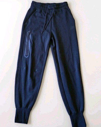 Nike Damen Sportswear Tech Fleece Hose Jogginghose schwarz Größe Small CW4292-010