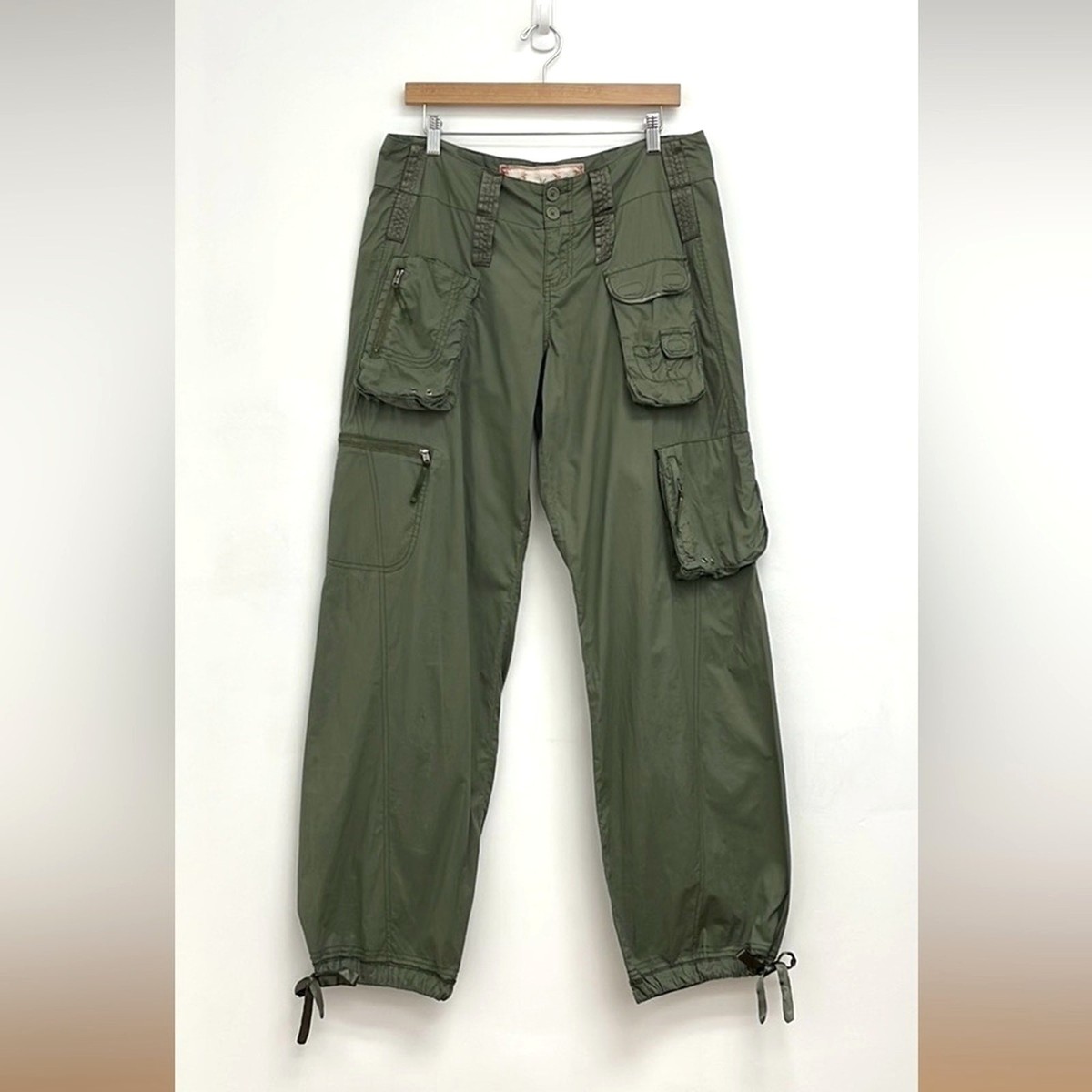 Vintage Y2K Abercrombie & Fitch Cargo Pockets Utility Jogger