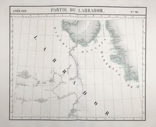 Canada Labrador Amérique Carte Vandermaele 252178