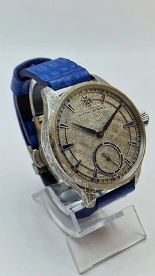 Vacheron Constantin Wristwatch with Vintage Pocket Watch Movement Marriage 47mm