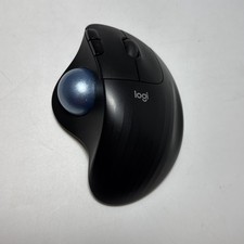 Logitech ERGO M575 Wireless Trackball Mouse - Black Blue Ball Dongle Bluetooth