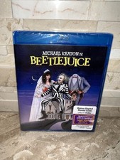 Beetlejuice Blu-ray, 1988 Michael Keaton, Sealed