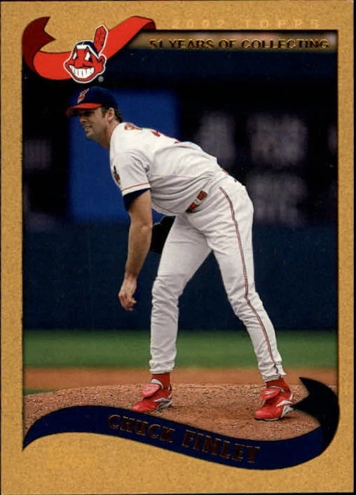 Chuck Finley trading card
