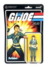 Reaction Super7 G.I.Joe Lady Jaye 5POA Boxed 3.75