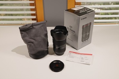 Canon EF 16-35mm f/2.8 L III USM Lens with Case and Hood