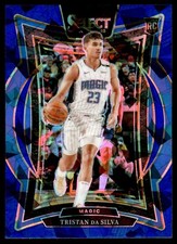 2024-25 Panini Select Blue Cracked Ice Tristan da Silva Rookie Concourse Orlando