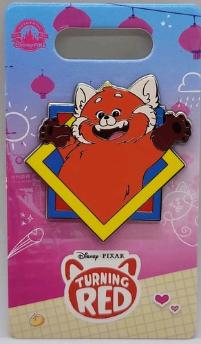 Disney Pin 2025 Pixar Diamond Starter Turning Red Panda Mei Trade Free Ship - Picture 3 of 10
