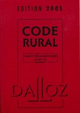 Code rural 2005 : Partie réglementair... - Isabelle Couturier - V534986