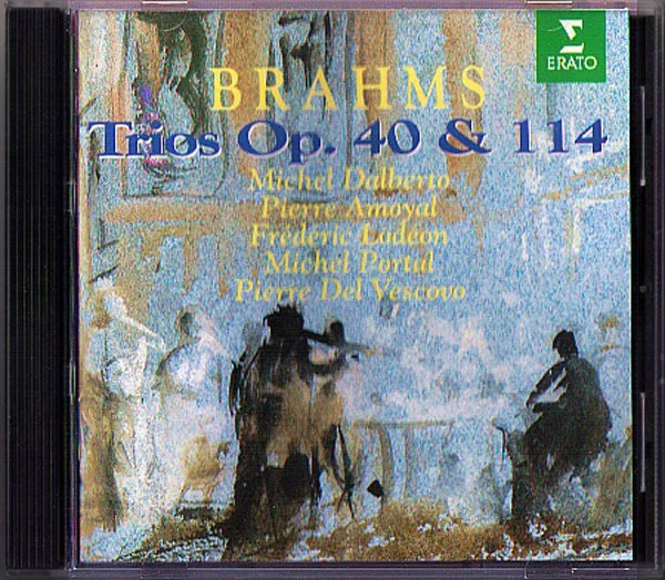 Michel DALBERTO: BRAHMS Piano Trio with Clarinet Horn Pierre AMOYAL LODEON CD - Bild 1 von 1