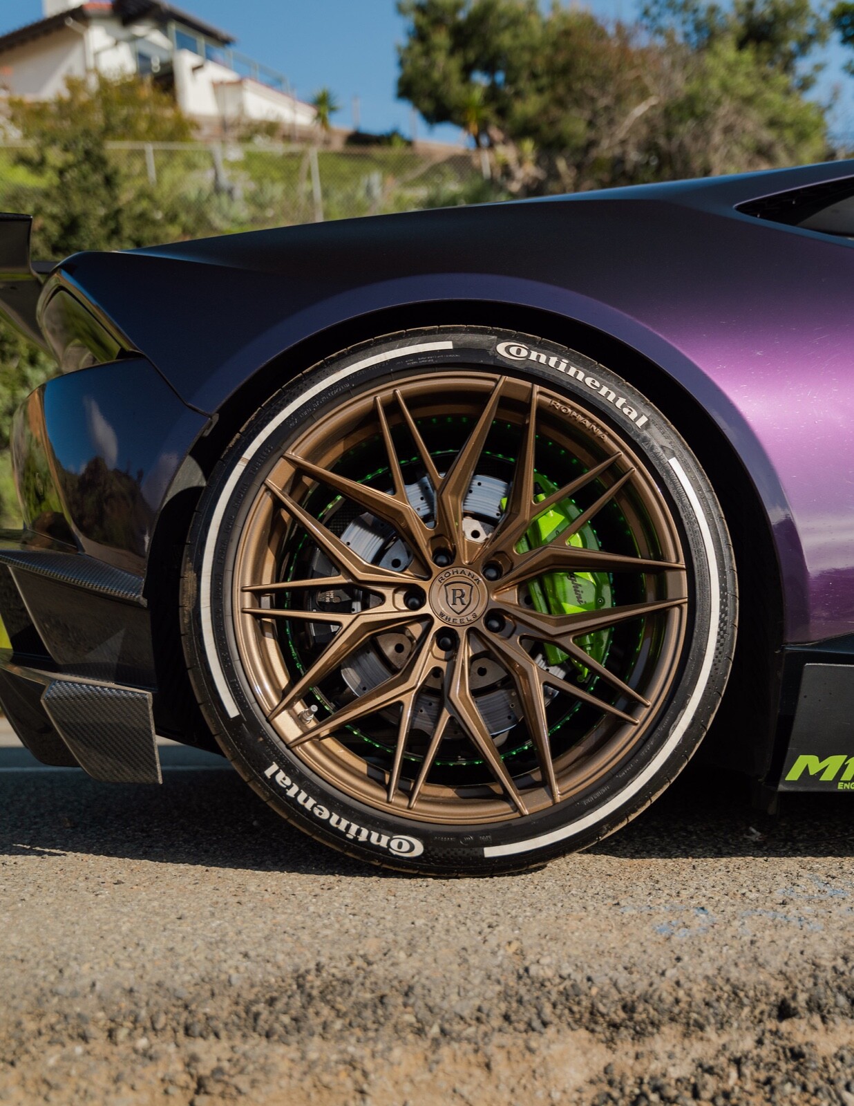 20” ROHANA RFX17 GLOSS BRONZE RIMS WHEELS FOR LAMBORGHINI GALLARDO 20X9 & 20X11