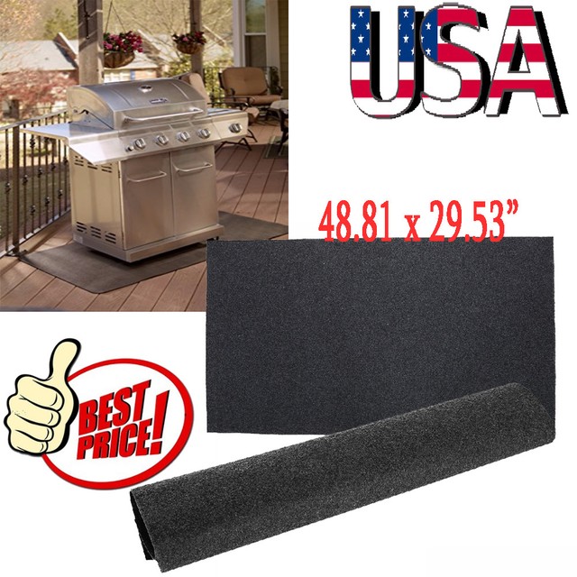 30x48 Bbq Decking Floor Burn Fire Protection Rug Heat Resistant