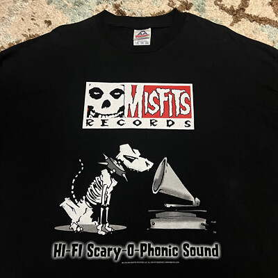 00s ビンテージ　MISFITS　ミスフィッツ　y2k　サーマル　袖プリ　骸骨 00s ビンテージ MISFITS ミスフィッツ y2k サーマル 袖プリ 骸骨