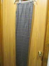 Carlisle Women's Flare Leg Lined Gray Wool Cashmere Flat Front Pants Size 6