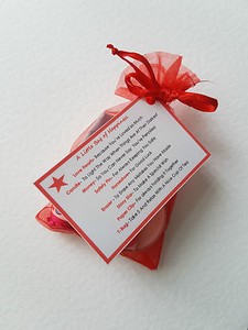 a little bag of happiness novelty survival kit stocking filler