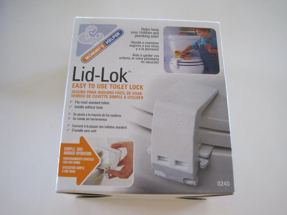 Cerradura de tapa de inodoro de Mommy's Helper Foto 3 de 4