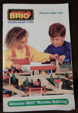1997 Authentic Brio Wooden Railway Catalog