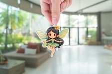 Cute Fairy Sticker Waterproof Vinyl Sticker Laptop Water Bottle