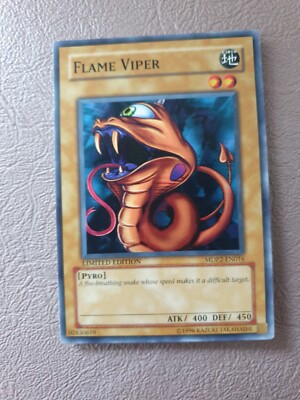 viper deck yugioh YUGIOH FLAME VIPER MDP2-EN016 LTD ED NM