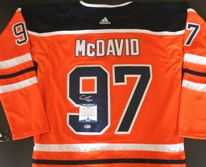 connor mcdavid signed jersey ebay