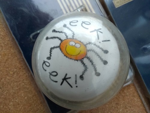 18 SGLS NEW CABINET EEK SPIDER 50mm WARDROBE SOLID PORCELAIN KNOBS BARGAIN! - Picture 8 of 13
