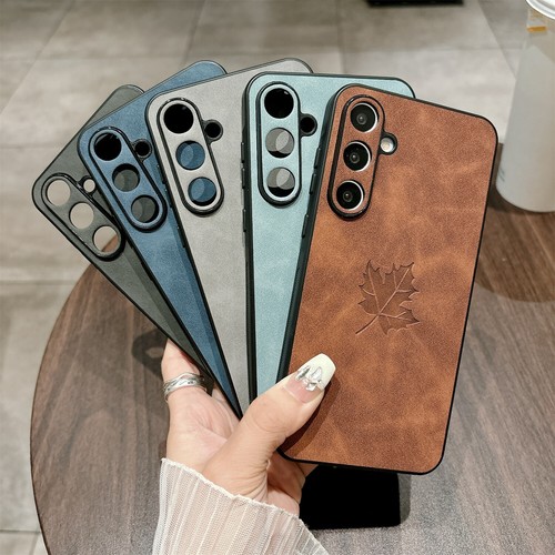 For Samsung Galaxy A15 A25 A55 A14 A13 A53 A54 Shockproof Leather Soft Slim Case - Picture 2 of 17