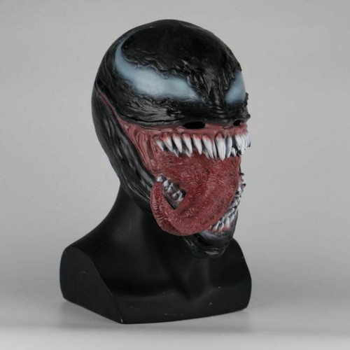 The Venom Edward Brock Mask Superhero Venom Spiderman Mask Cosplay Party Props - Picture 6 of 12