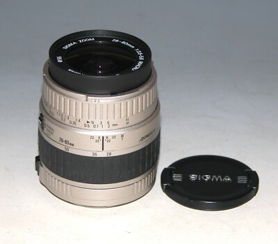 Sigma 28-80mm f/3.5-5.6 Macro Aspherical Lens for Canon Film Camera