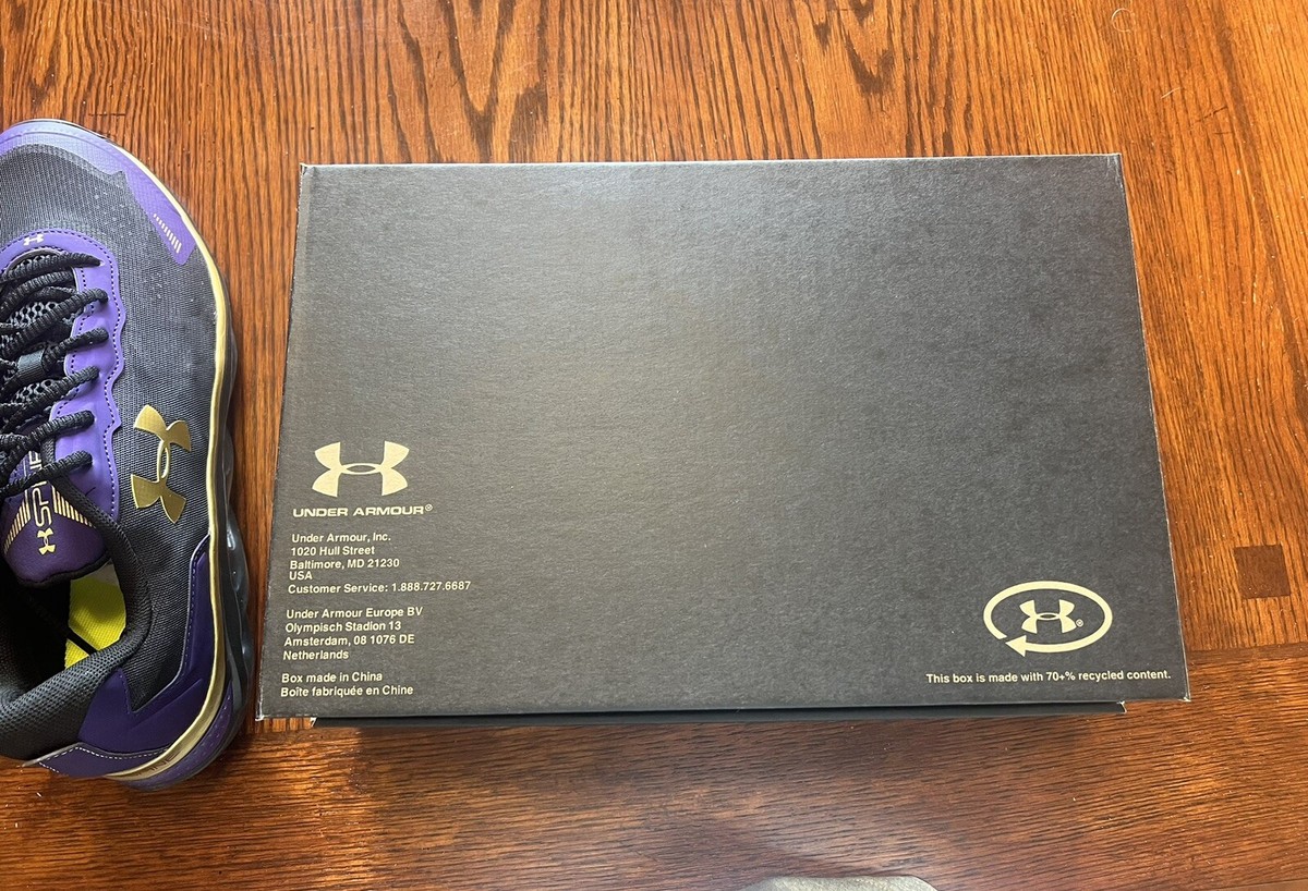Under Armour Spine Venom Baltimore Ravens Purple Ravens fans give mixed reviews on new  main image 3