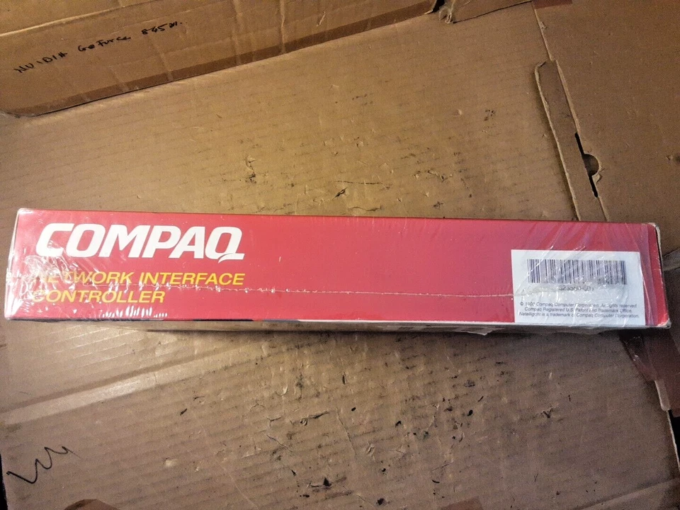 Compaq 10/100 TX PC Card UTP PCMCIA w/100 TX Cable Connector P/N:335506-B21 - Image 2 of 3