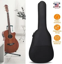 40" 41" Classical Acoustic Guitar Case Gig Bag Waterproof Heavy Duty Padded USA
