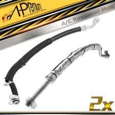 A-Premium 2x A/C Hose for Ford F-250 F-350 F-450 F-550 Super Duty 6.4L HA112019C