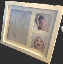 Baby Footprint  Hand Frame Kit for Girls, Boys or Pets.. New