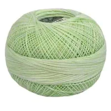 Lizbeth Egyptian Cotton Crochet Thread Size 40 Color 187 Green Ice