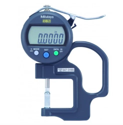 Mitutoyo 547-316S ABSOLUTE Digimatic Blade Thickness Gage 0-.4"/10mm .0005" *SR