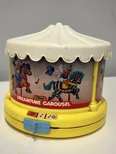 Disney Dreamtime Night Light Carousel Musical Projector Vintage - WORKS!