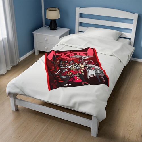 Hazbin Hotel Blanket, Hazbin Hotel Fan Gift
