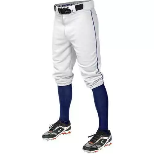 Easton Pro + Knicker Style Adult Men's Piped Braided Baseball Pants A167105 - Picture 6 of 15