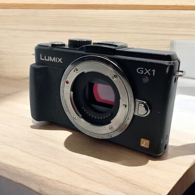 Lumix DMC-GX1 Panasonic Mirrorless SLR Camera Body Black 16.0MP