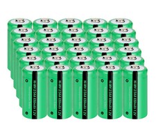 30X 2/3AA Size 1.2V Ni-MH Rechargeable Batteries 650mAh Battery for Solar Lights 1.03 per gallon