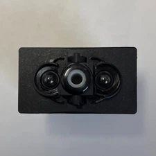 VJDJD66B Carling V DPDT 20A 12V On-Off-On Rocker Switch Two Dependent Lamps