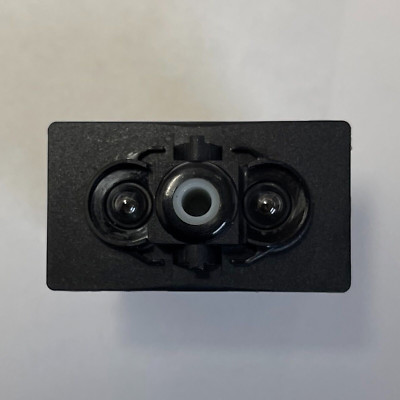 VJDJD66B Carling V DPDT 20A 12V On-Off-On Rocker Switch Two Dependent Lamps