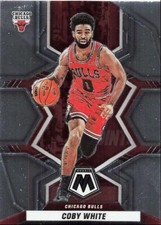2021-22 Panini Mosaic Coby White Chicago Bulls #7