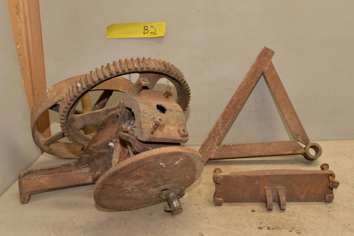 Baker Mfg water well pump jack hit & miss engine tool collectible antique  parts | eBay