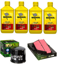 SUZUKI GSX-R 600 750 06 10 TAGLIANDO BARDAHL XTC 10W50 FILTRO ARIA / OLIO HIFLO