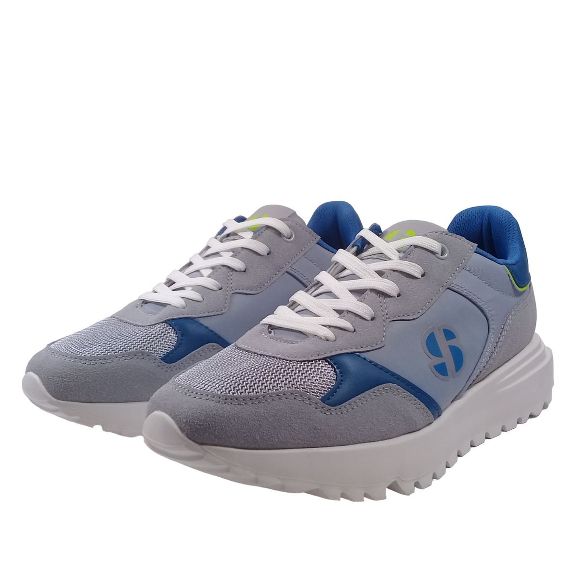 Mens Sports Illustrated Cushioned Ultra Light 9 M Blue Lace Up Sneakers Men main image 3