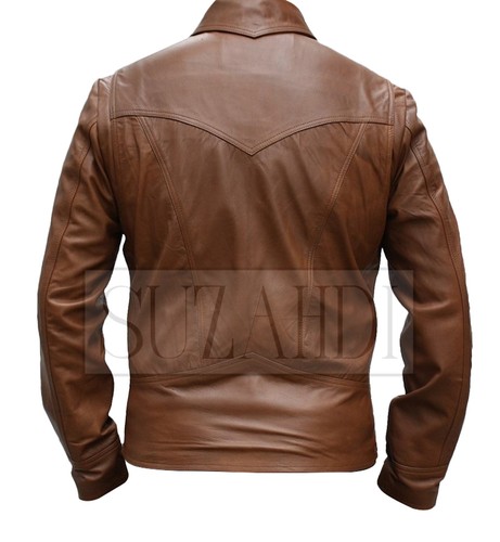 Lederjacke inspiriert von X-Men: Zukunftstage Vergangenheit Wolverine Logan von Suzahdi - Bild 4 von 6