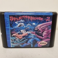 Sega Splatterhouse 2 Game Cart Only For Sega Genesis / Mega Drive + FREE POST