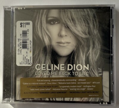 Celine Dion Loved Me Back to Life Target Exclusive CD SEALED