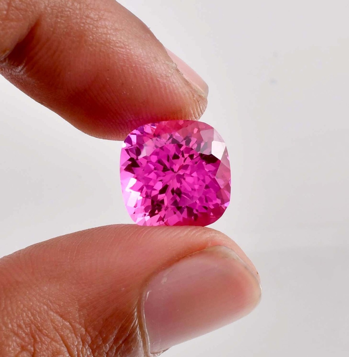 Natural Ceylon Pink Sapphire Gemstone GIT Certified All Size